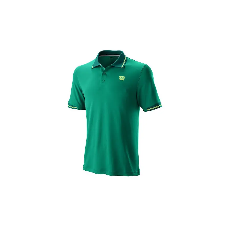 Wilson Tennis Shirt (2019 Men's Star Tipped Polo) from Tennis Shop