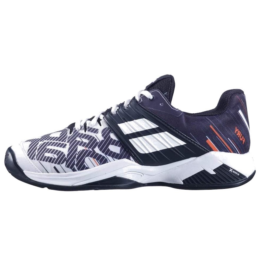 Babolat Tennis Shoes – Propulse Fury Clay for Men (White-Black)