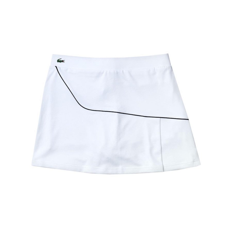 Lacoste Women's Sport Tennis Skirt (White)