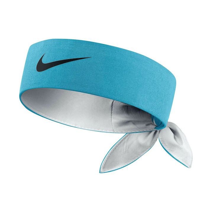 Tennis Headband – Nike Tennis Short Head Tie (Omega Blue)
