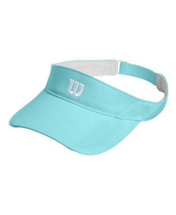 Tennis Visor – Wilson Rush Knit Ultralight (blue)