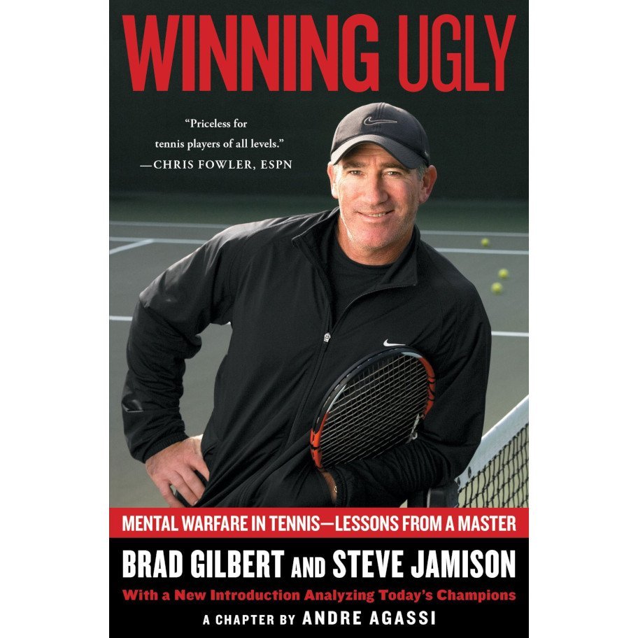Tennis book titled 'Winning Ugly'