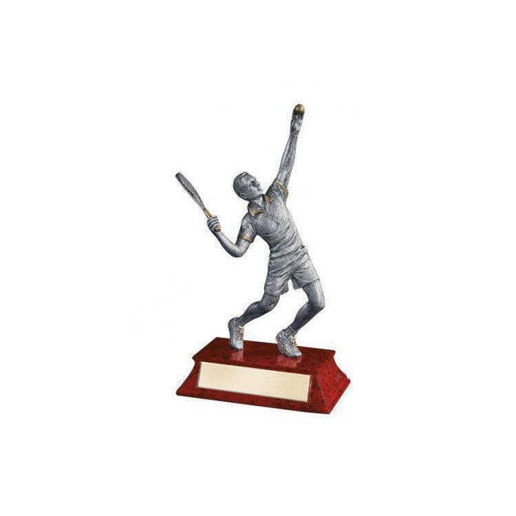 Resin Figurine Tennis Trophy