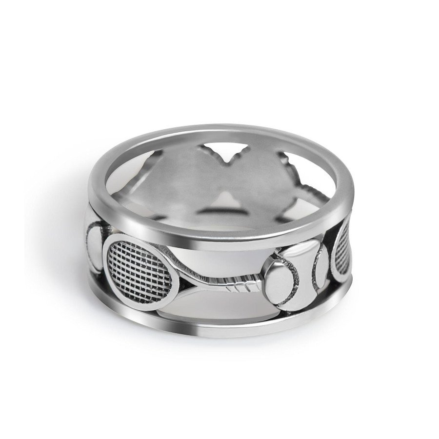 Tennis Ring – Sterling Silver