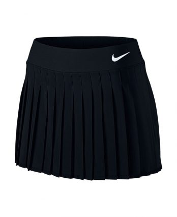 Nike Tennis Clothing – Women's Court Victory Tennis Skirt (Black)