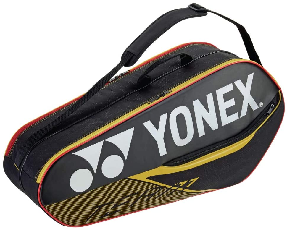 Yonex Team Racket 6-Pack Tennis Bag (black:yellow)