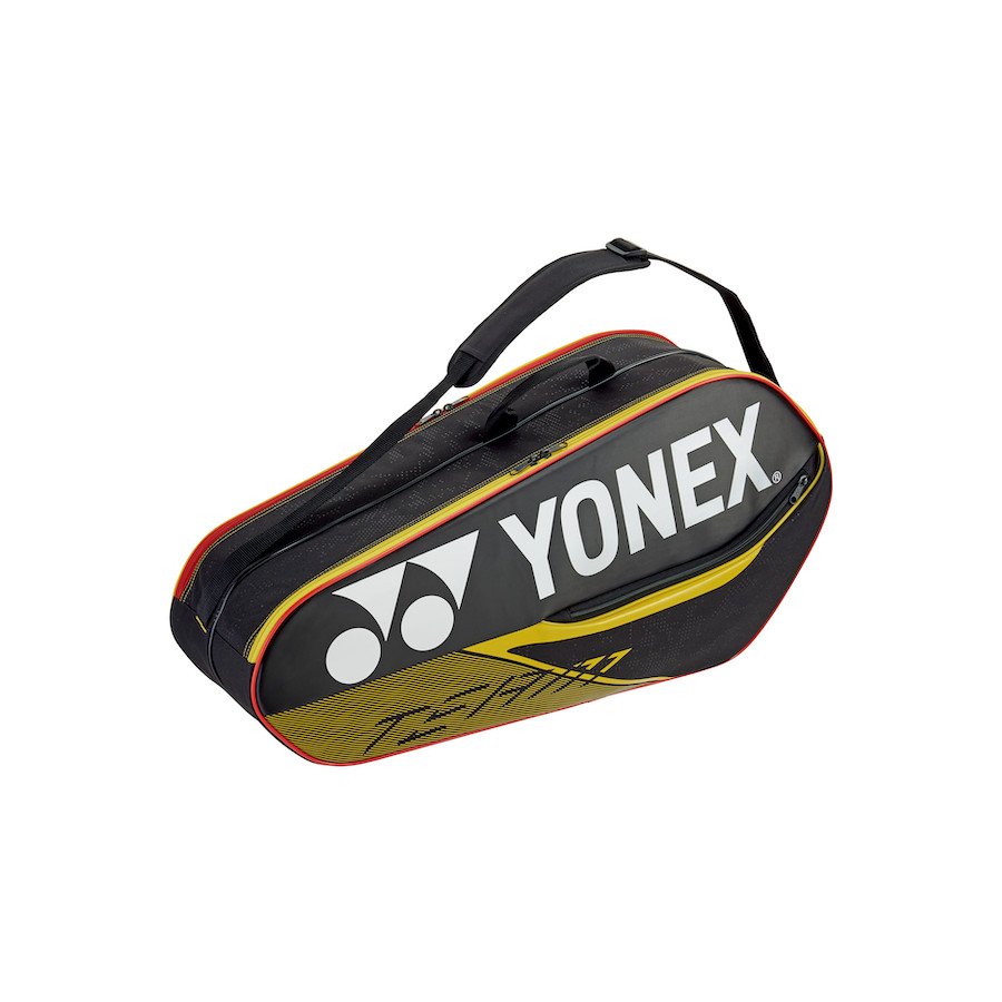 Yonex Team Racket 6-Pack Tennis Bag (black:yellow)