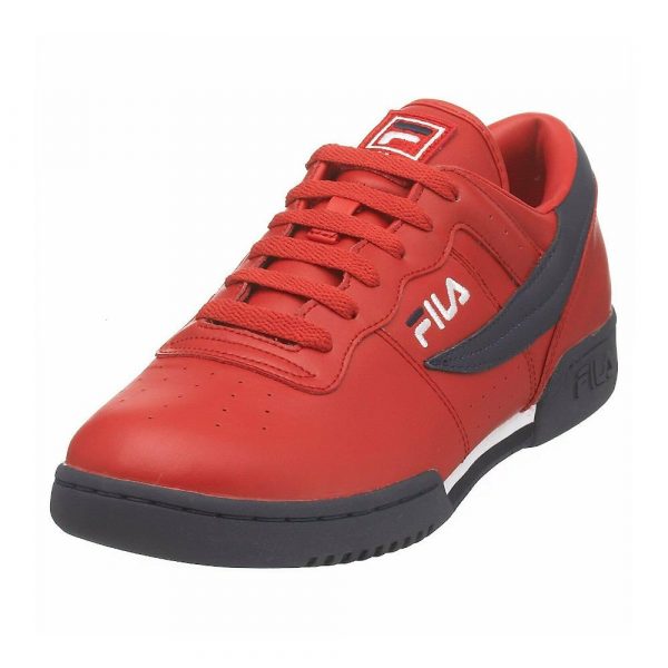 Fila Original Men's Tennis Shoes (Red:Navy:White)