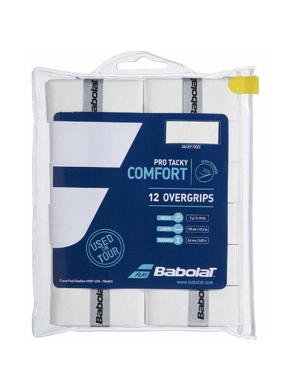 Babolat Pro Tacky Overgrip (12 per pack) from Babolat Tennis Accessories
