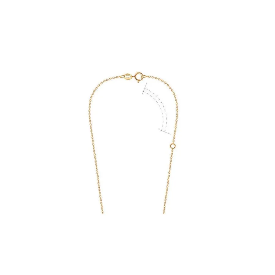14K Solid Gold Tennis Racquet Necklace from tennis Necklaces [5]
