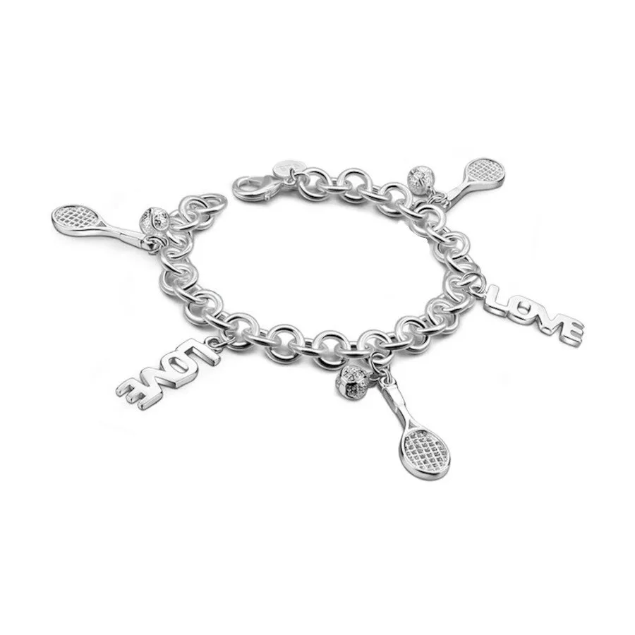 Sterling Silver Tennis Bracelet