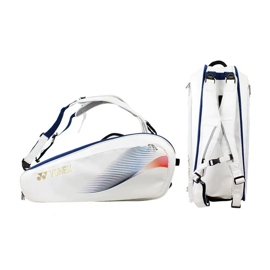 Yonex Limited Edition Pro Racquet Bag (white:gold) from Tennis Bags & Backpacks [2]